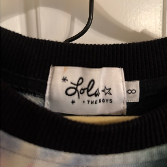 LOLA + THE BOYS rainbow tie dye ruffle set. Size 8. - Picture 14 of 15